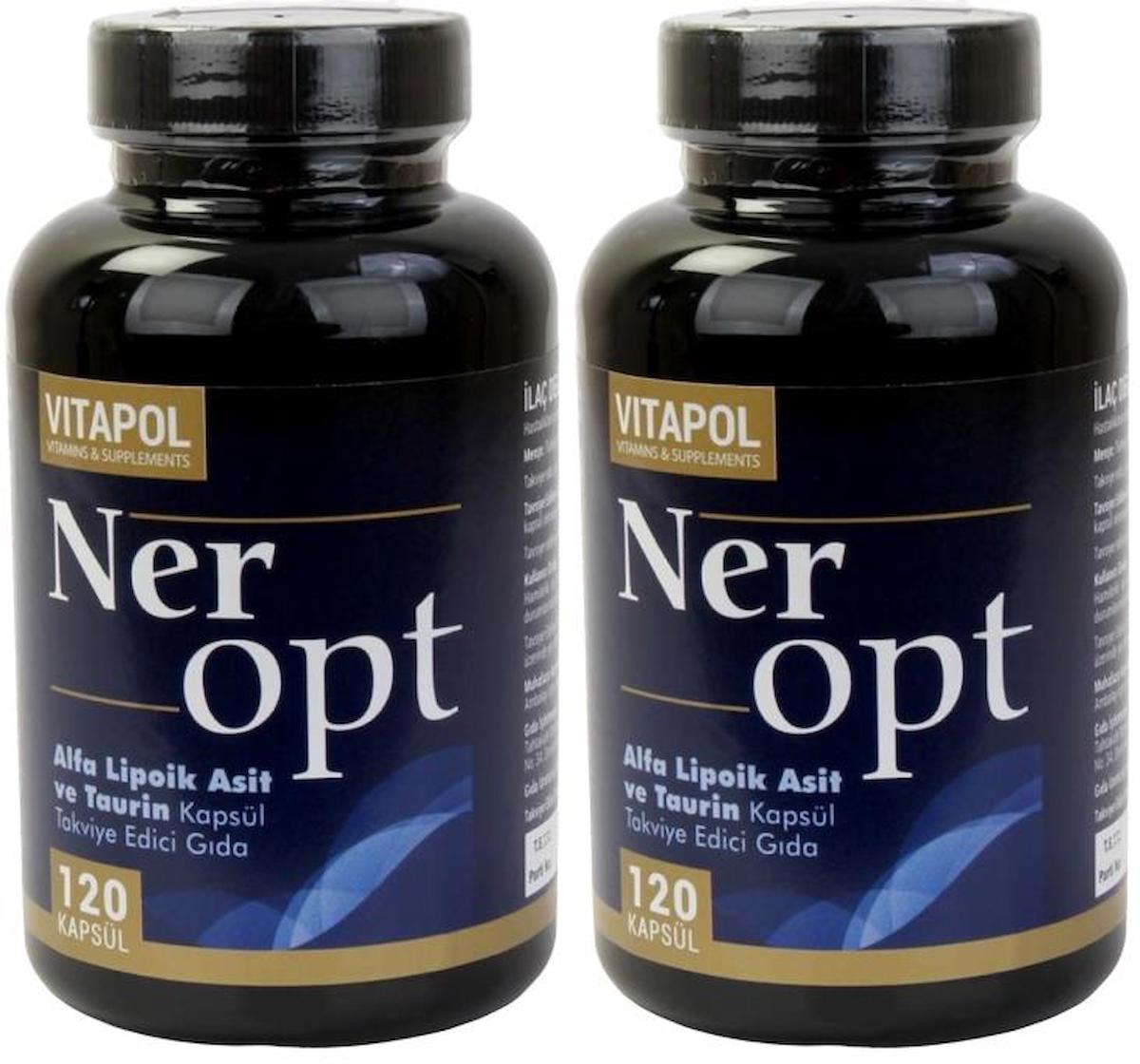 Vitapol Ner Opt Aromasız Unisex Vitamin 2x120 Kapsül