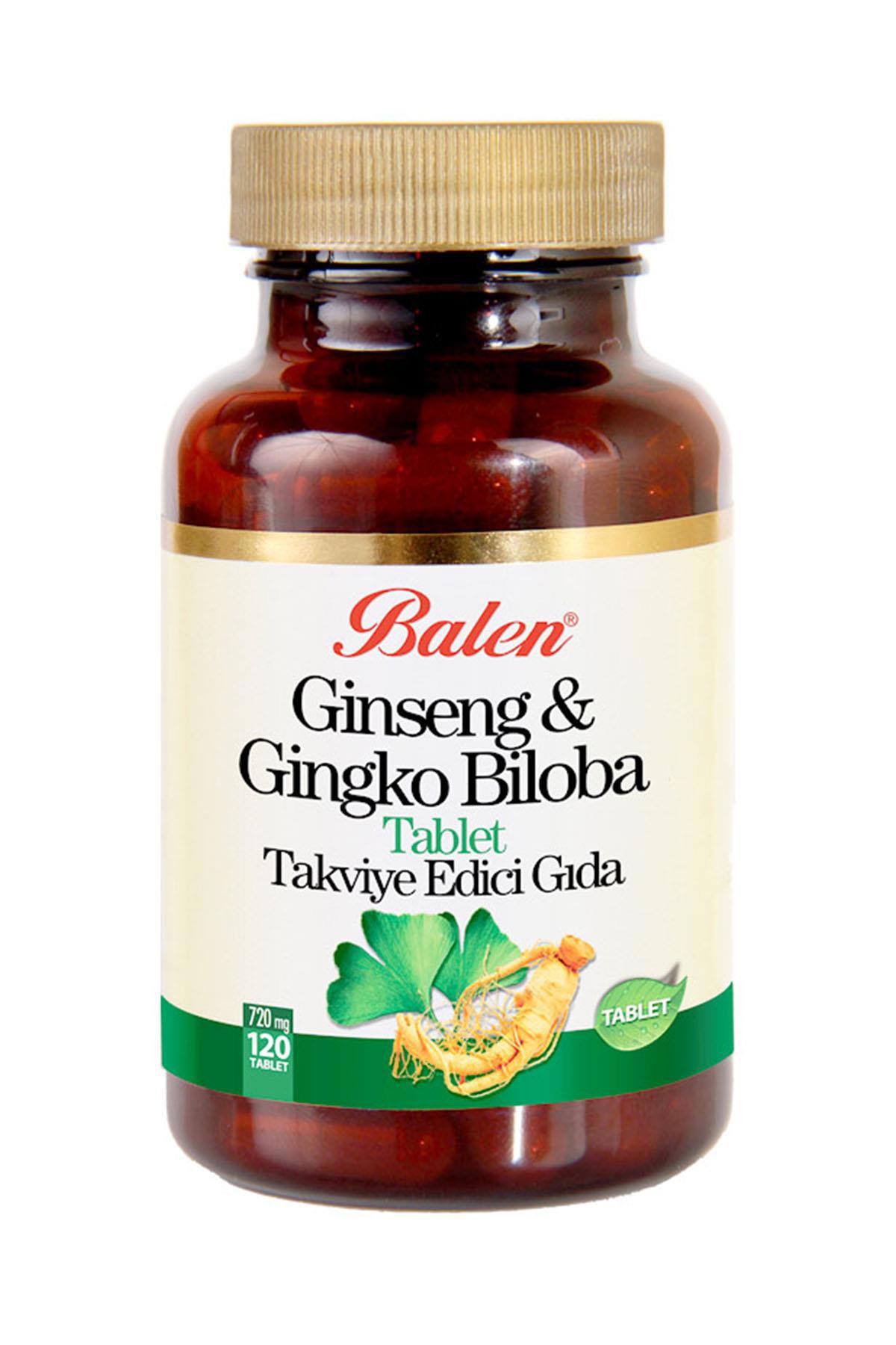 Balen Ginseng & Ginkgo Biloba Sade Unisex Vitamin 120 Tablet