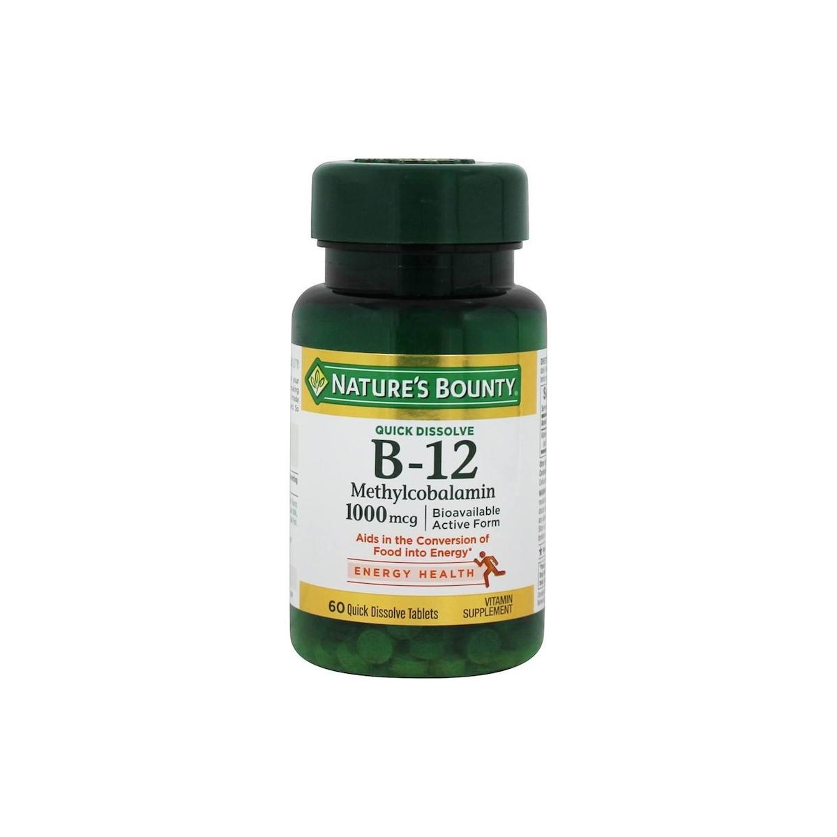 Natures Bounty Vitamin B Sade Unisex 60 Tablet