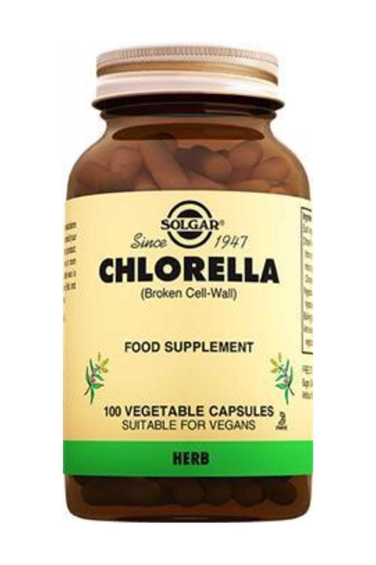 Solgar Chlorella Sade Unisex Vitamin 100 Tablet
