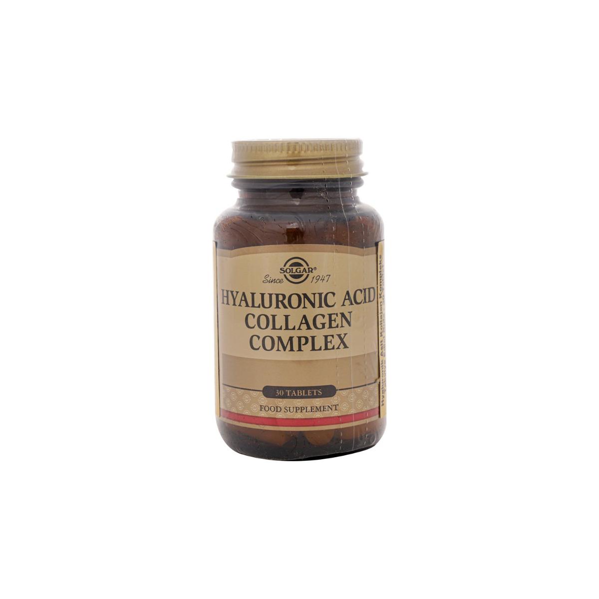 Solgar Hyaluronic Acid Aromasız Unisex Vitamin 30 Tablet
