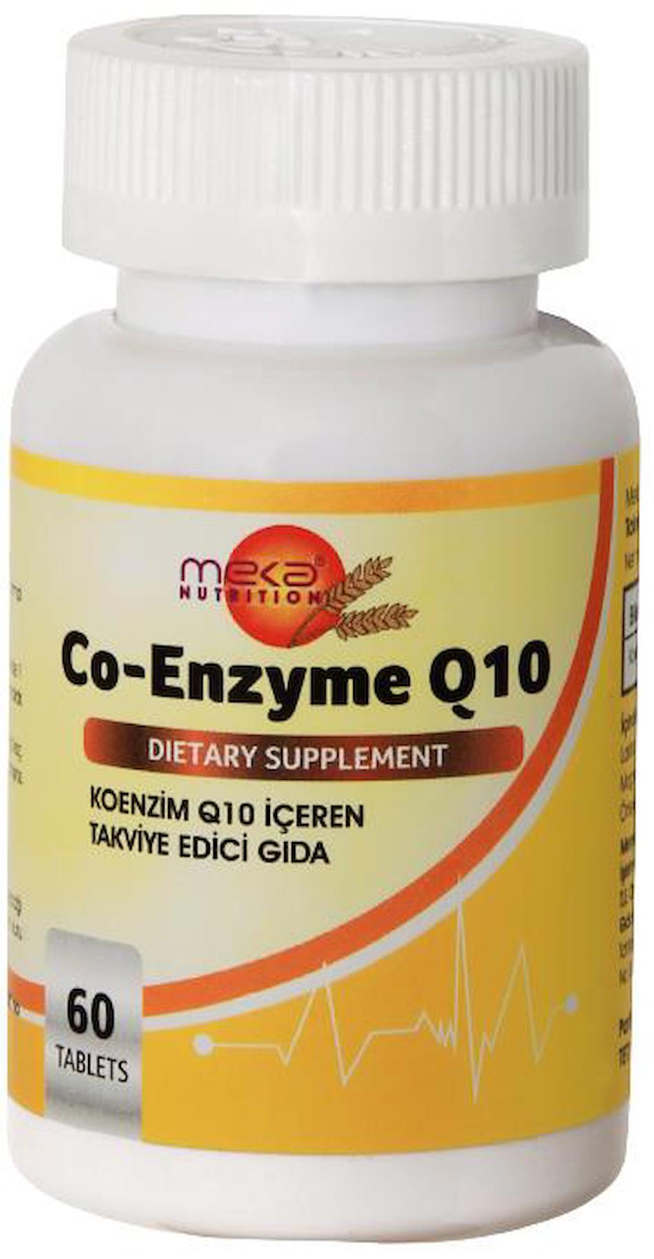 Meka Nutrition Koenzim Q10 Aromasız Unisex Vitamin 60 Tablet