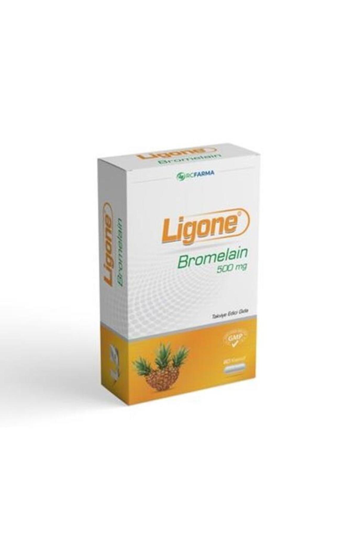 Ligone Bromelain Aromasız Unisex Vitamin 60 Kapsül