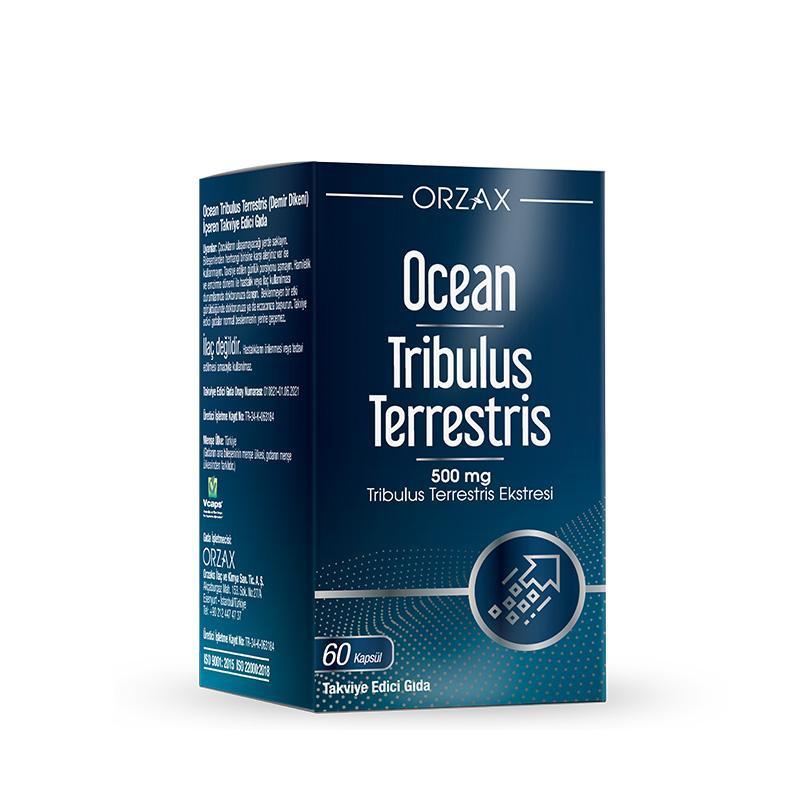 Orzax Ocean Tribulus Terrestris Sade Unisex Vitamin 60 Tablet
