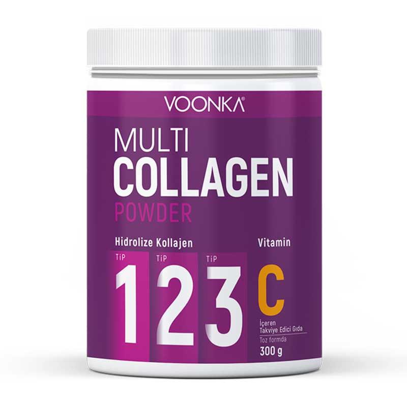 Voonka Multi Sağlıklı Yaşam C Toz Kolajen 300 gr