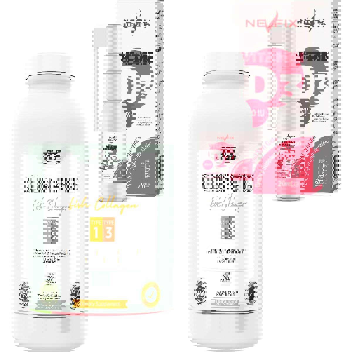 Flx Tip 1-3 Kapsül Kolajen 180 Tablet - 20 ml