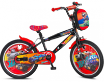 Ümit 2042 Hot Wheels 20 Jant 1 Vites 5 Yaş Siyah Çocuk Bisikleti
