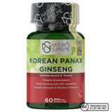 Nature'S Supreme Ginseng Aromasız Yetişkin Bitkisel Besin Desteği 60 Kapsül