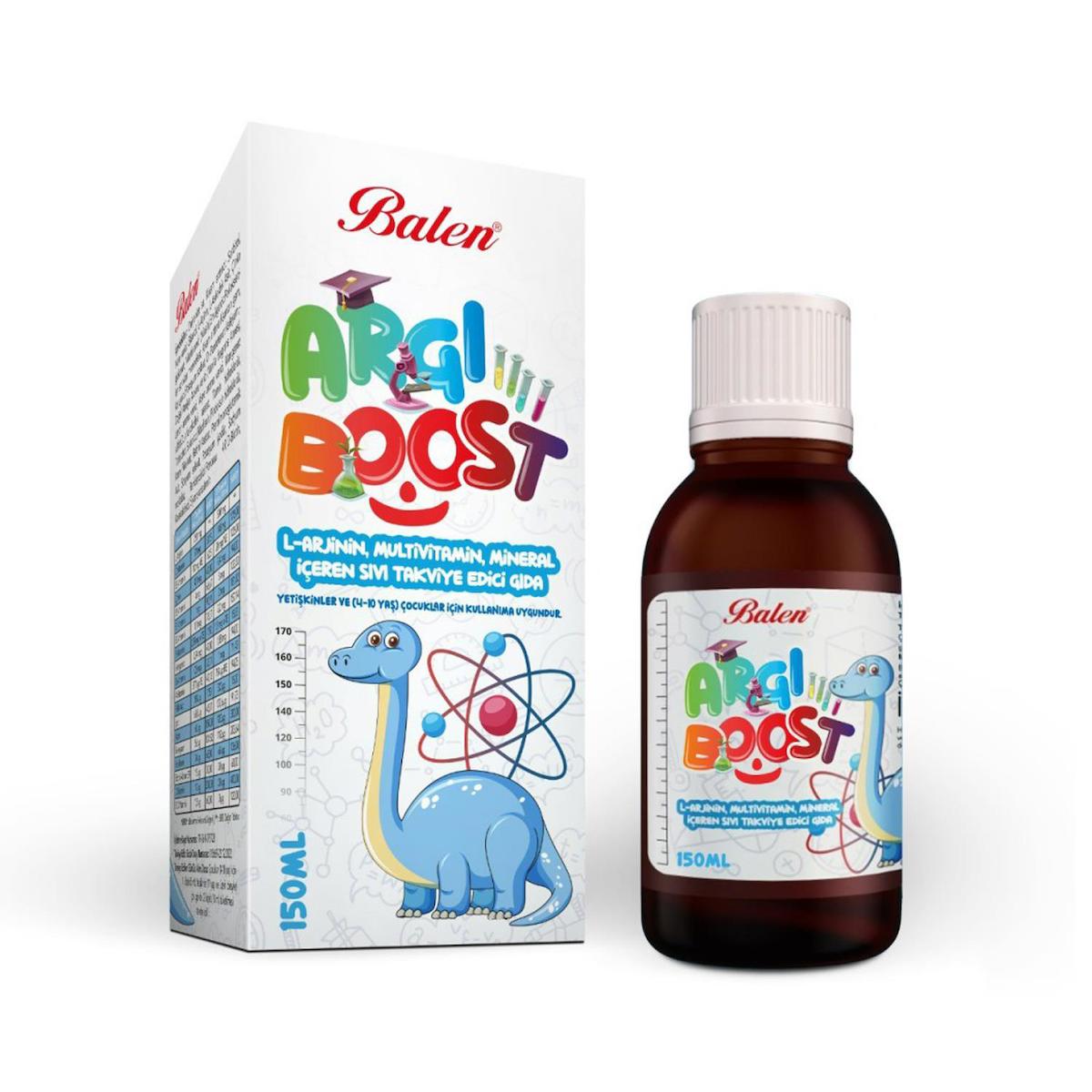 Balen Argı Boost Sade Yetişkin Bitkisel Besin Desteği 150 ml