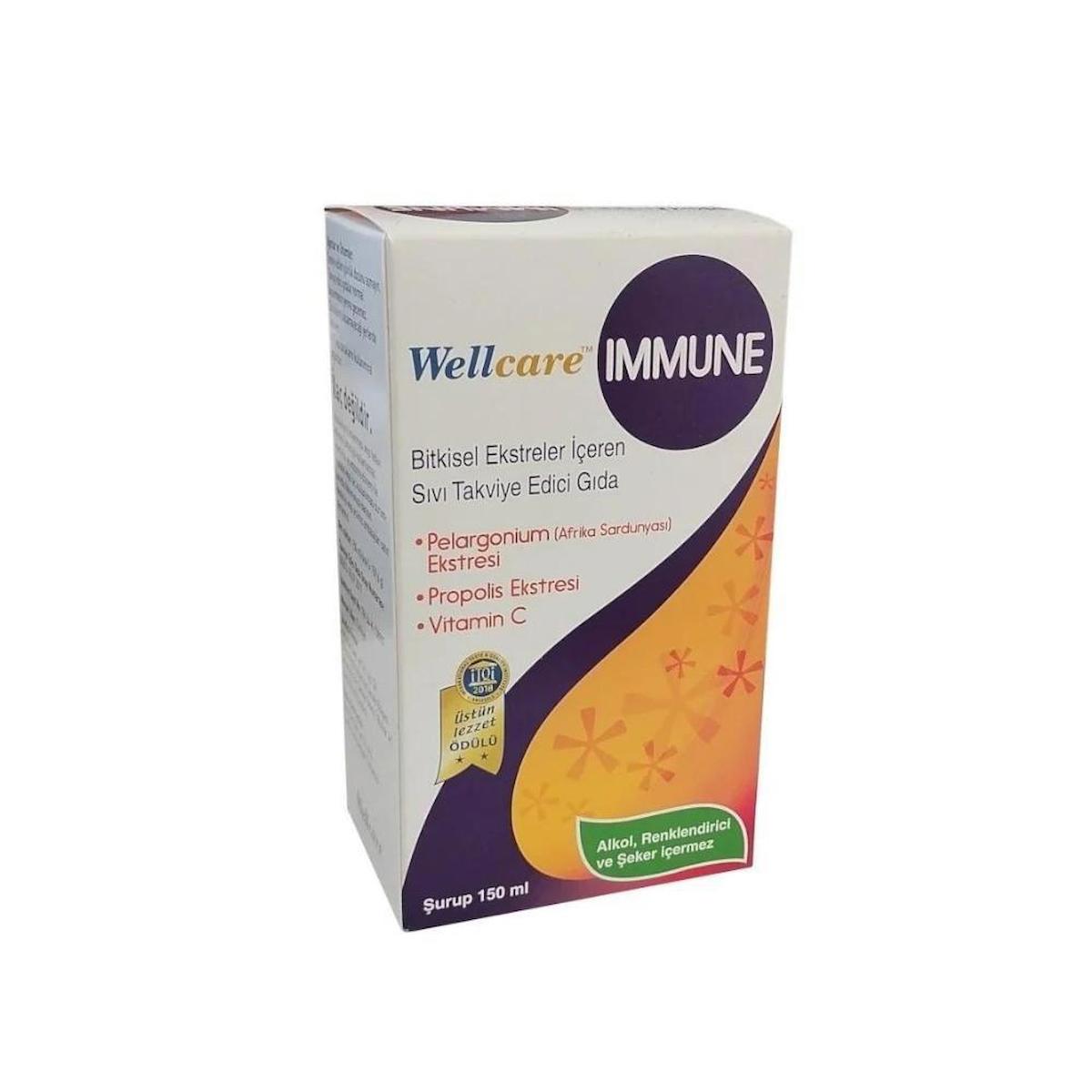 Wellcare Takviye Edici Gıda Sade Yetişkin Bitkisel Besin Desteği 150 ml