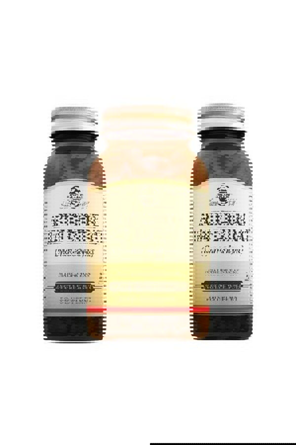Solgar Artichoke Leaf Extract Aromasız Yetişkin Bitkisel Besin Desteği 60 Kapsül