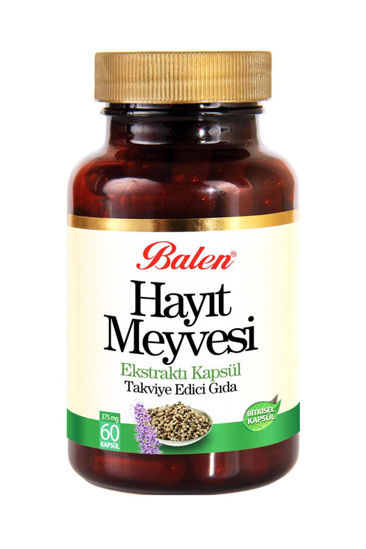 Balen Hayıt Meyvesi Aromalı Yetişkin Bitkisel Besin Desteği 60 Kapsül