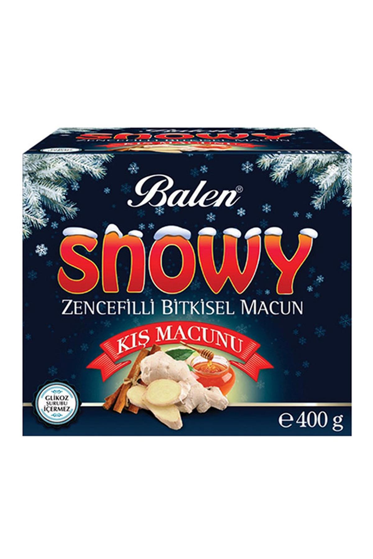 Balen Snowy Zencefilli Kış Macunu Aromalı Yetişkin Bitkisel Besin Desteği 400 gr