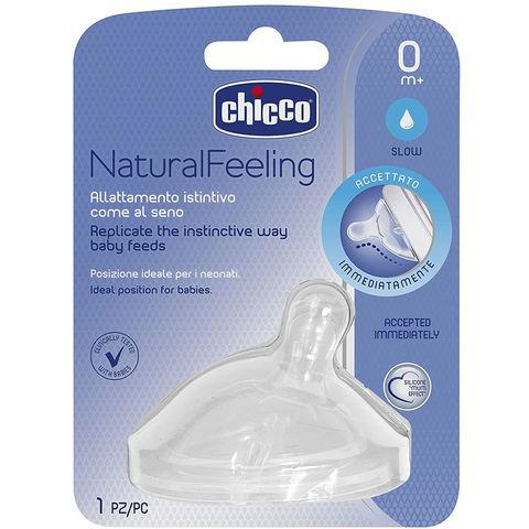 Chicco Naturalfeeling Silikon Yenidoğan 0+ Ay Orta Akışlı Geniş Ağızlı Biberon Emziği