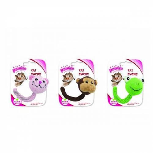 Pawise Peluş Isırma Yavru-Yetişkin Çorap Kedi Oyuncağı