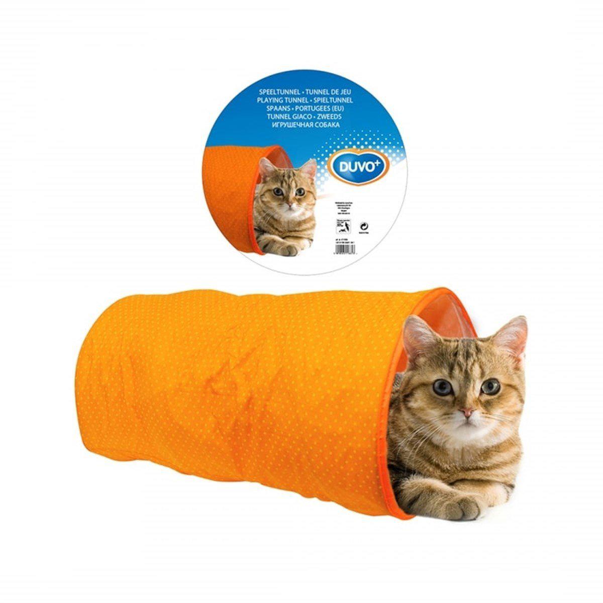 Duvo Play Tunnel Tırmalama Yavru-Yetişkin Kedi Tüneli Kedi Oyuncağı