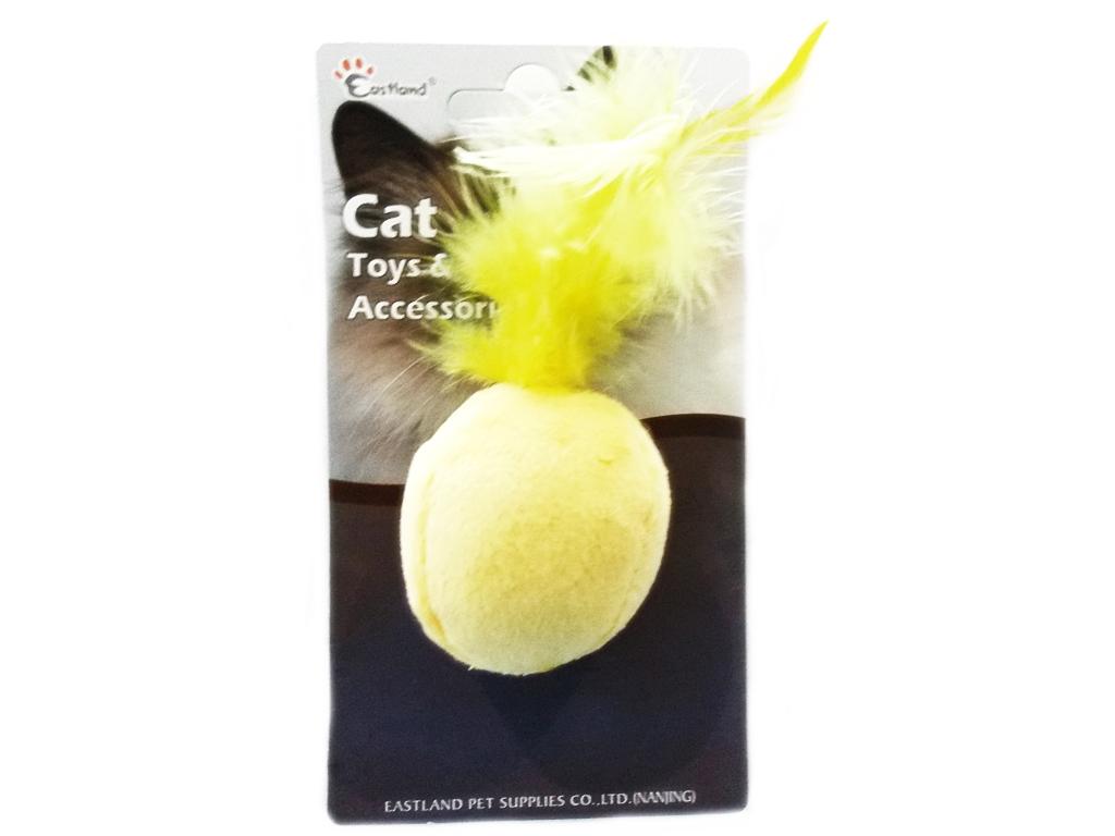 Eastland Hareketli Tüylü Yakalama Yavru-Yetişkin Top Kedi Oyuncağı