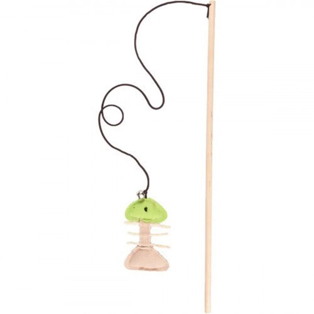 Flamingo Hareketli Isırma Yavru-Yetişkin Olta Kedi Oyuncağı