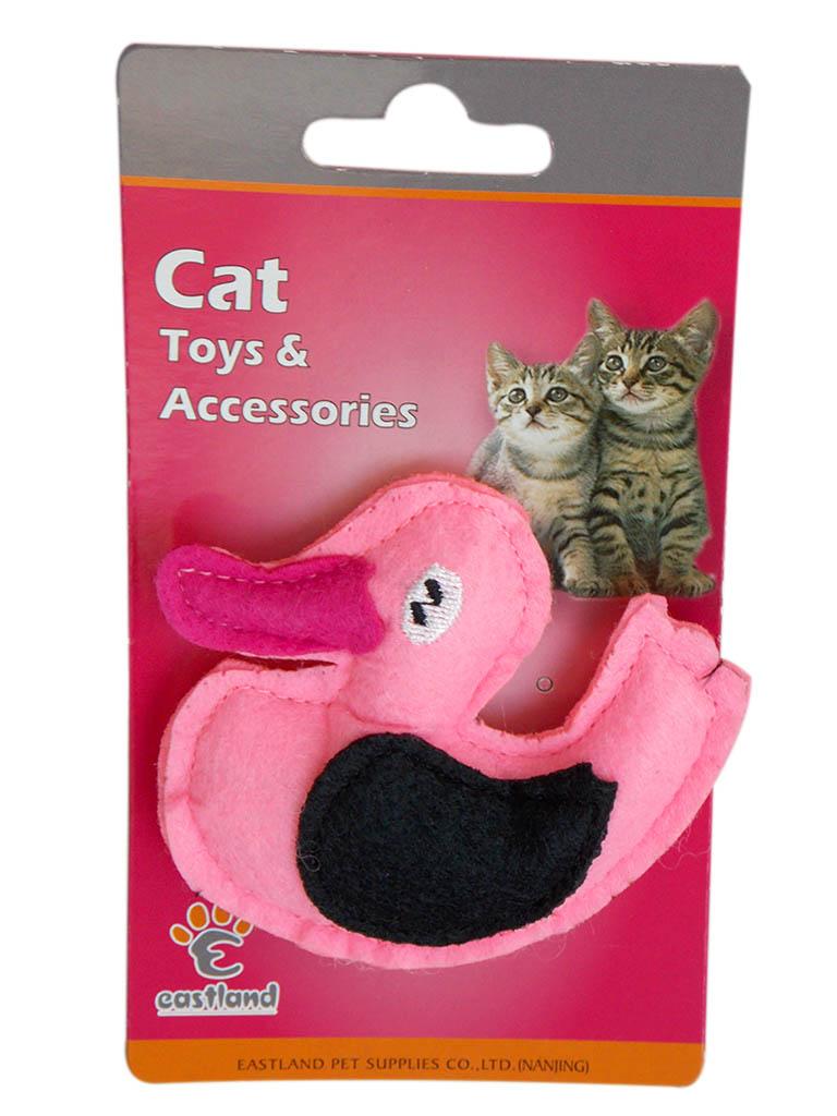 Eastland Peluş Isırma Yavru-Yetişkin Ördek Kedi Oyuncağı