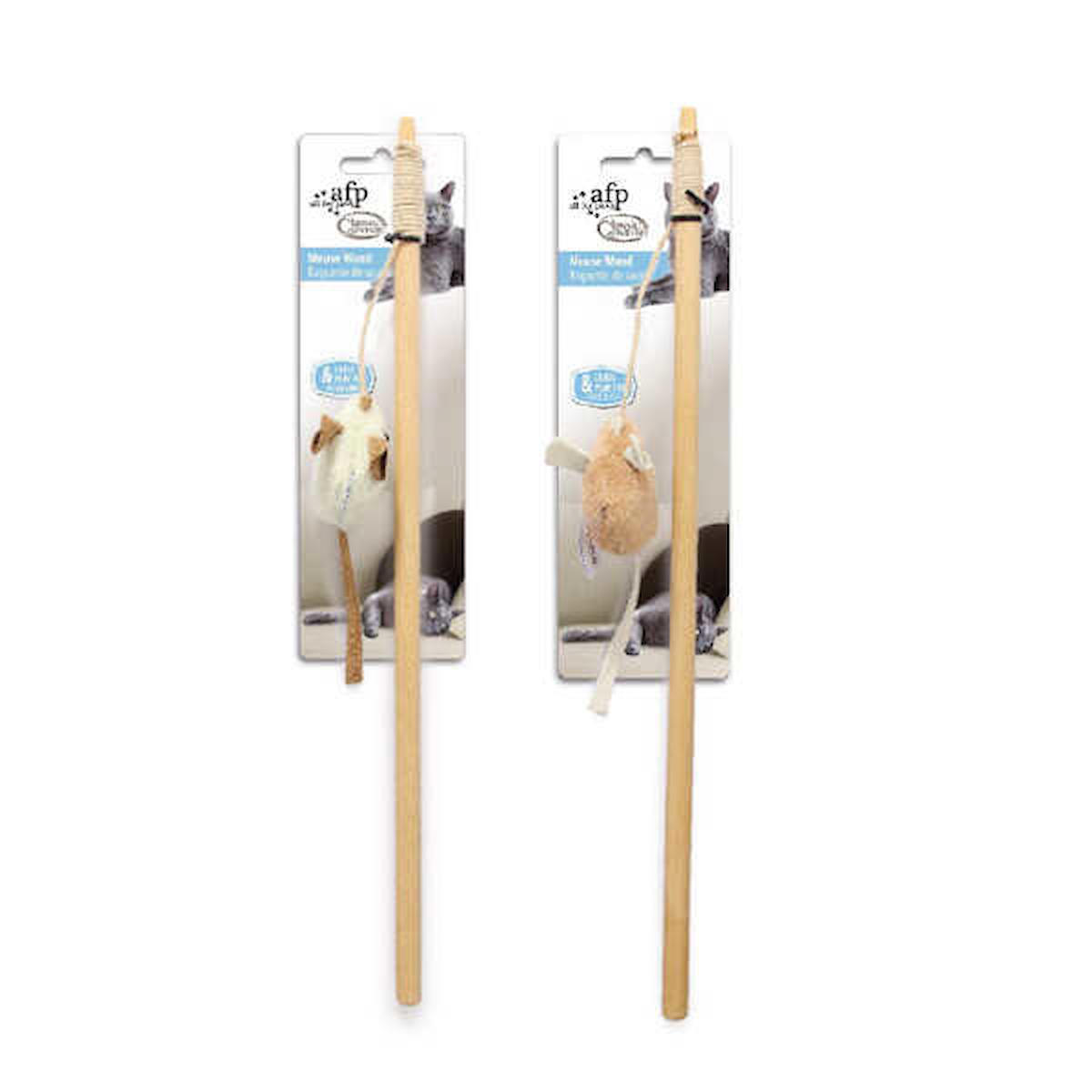 Afp Classic Comfort Peluş Isırma Yavru-Yetişkin Fare Kedi Oyuncağı