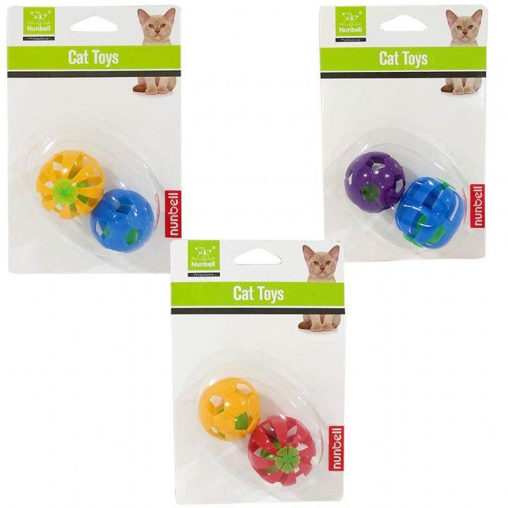 Nunbell Hareketli Sesli Isırma Yavru-Yetişkin Top Kedi Oyuncağı