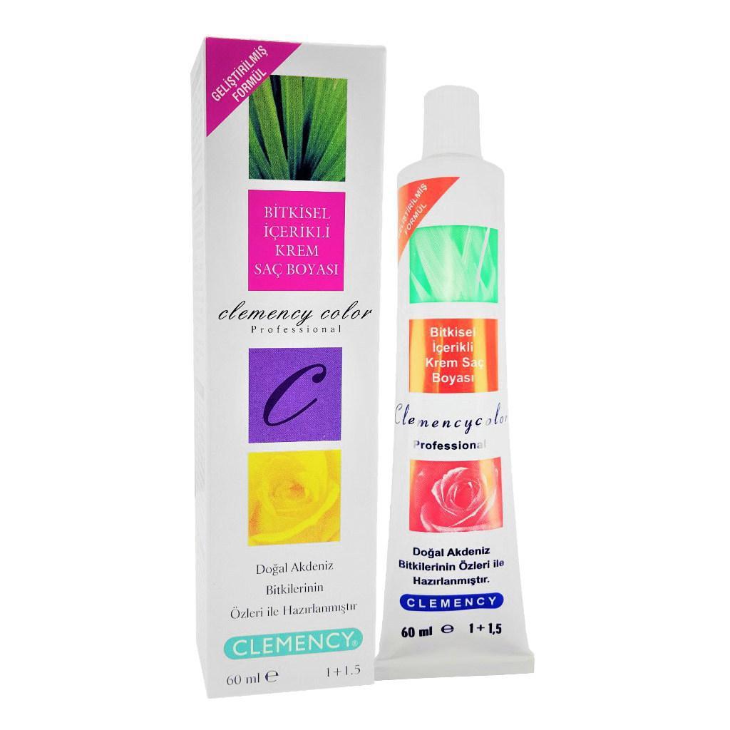 Clemency 5.0 Açık Kahve Krem Saç Boyası 60 ml