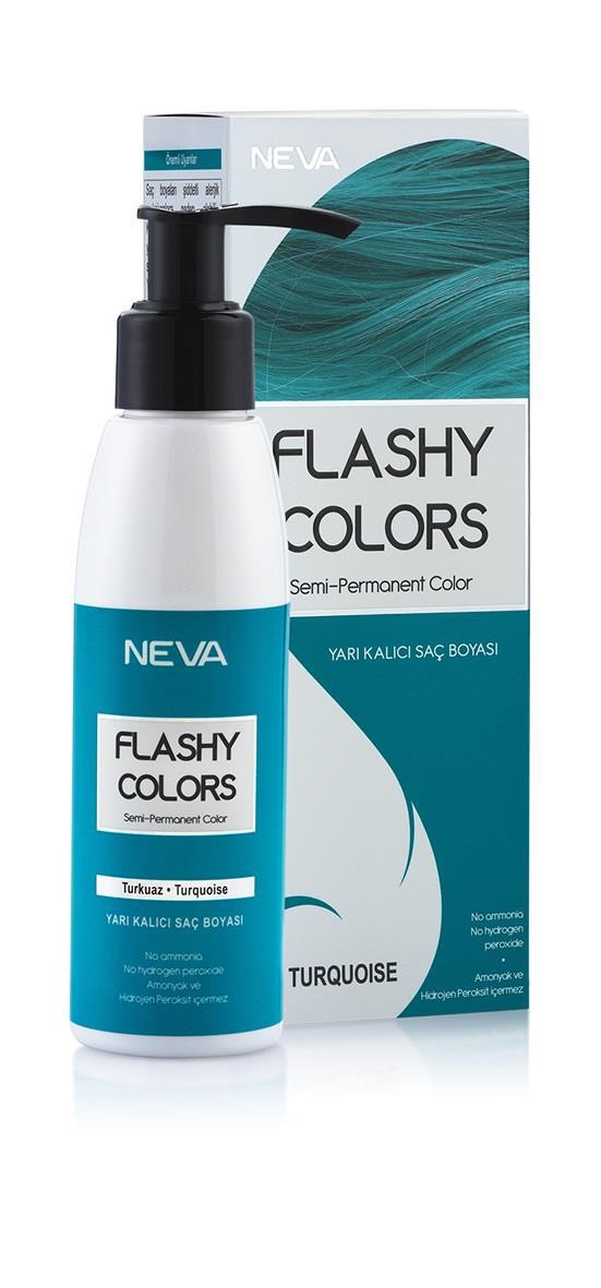 Nevacolor Turkuaz Krem Saç Boyası 100 ml