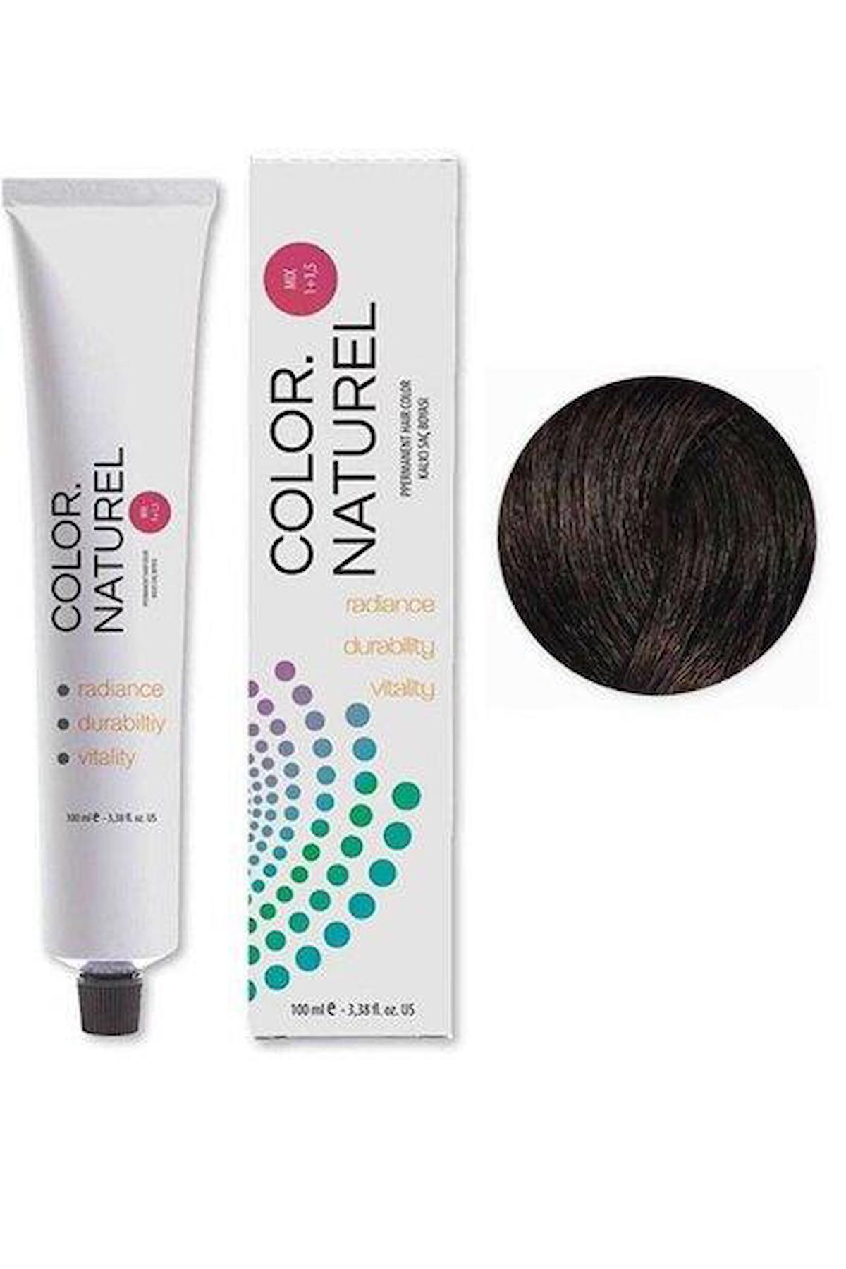 Color Naturel 5.0 Kahve Krem Saç Boyası 100 ml