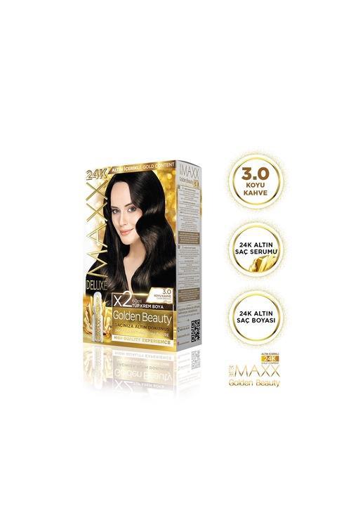 Maxx 3.0 Koyu Kahve Krem Saç Boyası 60 ml