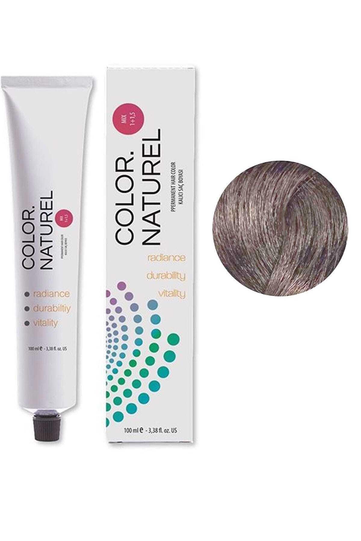 Color Naturel 6.11 Yoğun Küllü Koyu Kumral Krem Saç Boyası 100 ml