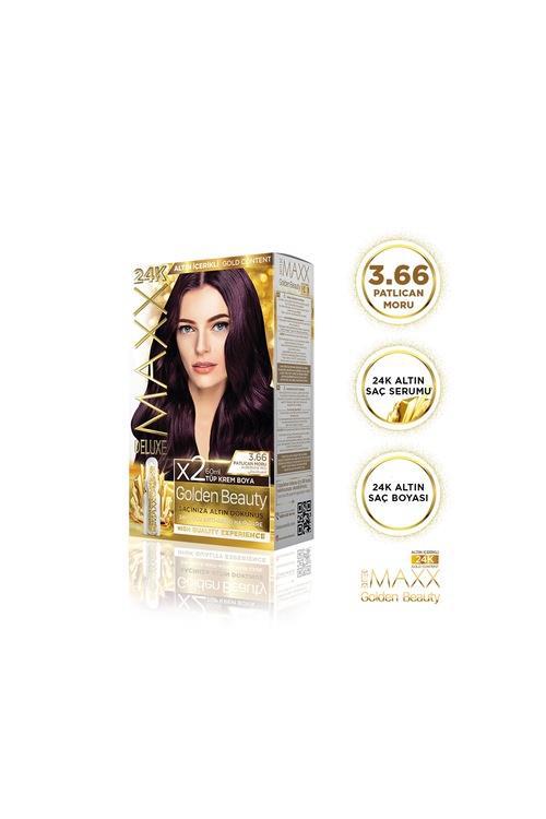 Maxx 3.66 Patlıcan Moru Krem Saç Boyası 60 ml