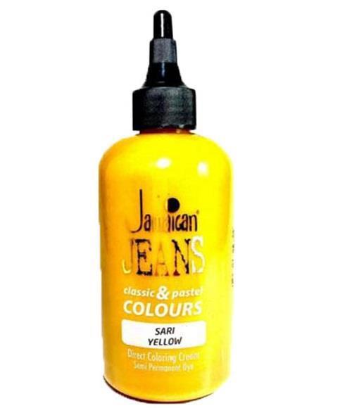 Jeans Color 501 Sarı Amonyaksız Krem Saç Boyası 250 ml