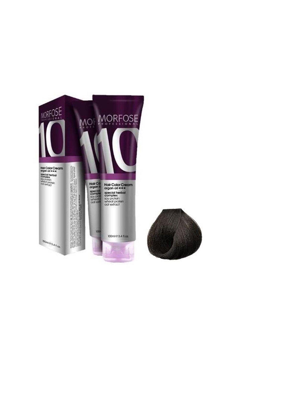 Morfose 4 Kahve Krem Saç Boyası 100 ml