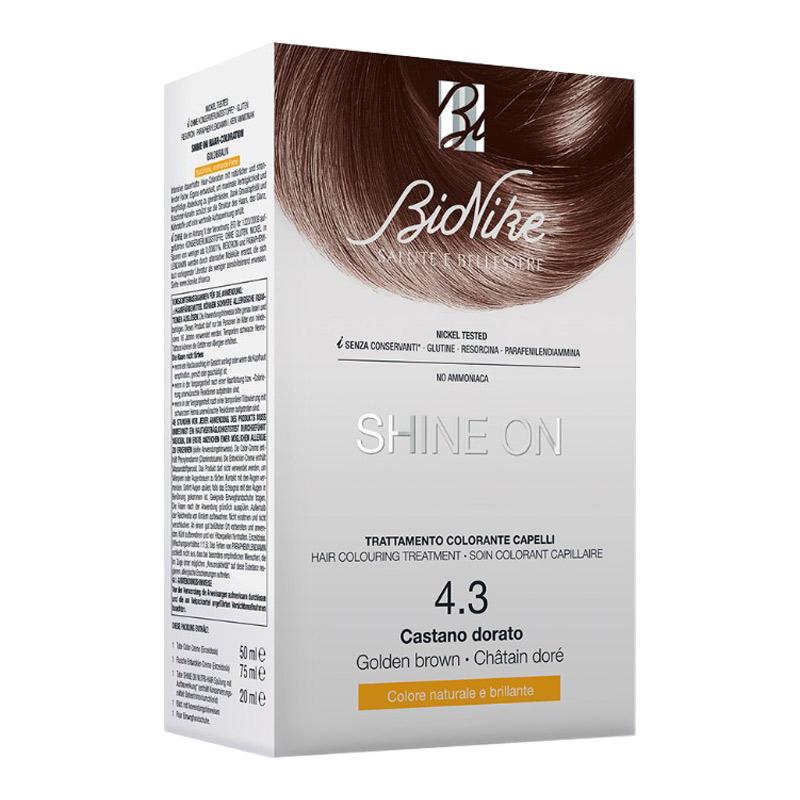 Bionike 4.3 Altın Kahverengi Amonyaksız Krem Saç Boyası 50 ml
