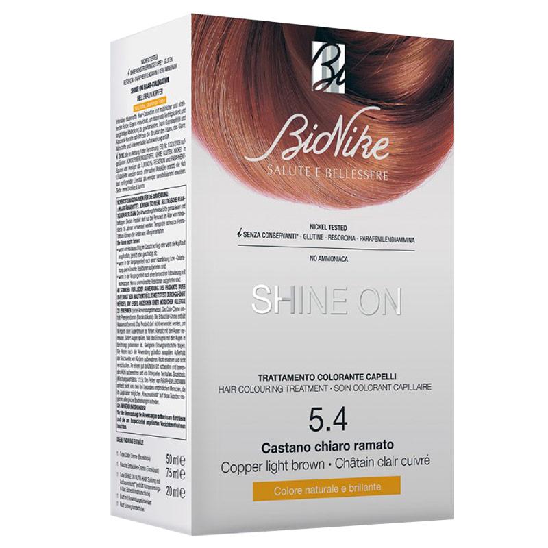 Bionike 5.4 Açık Bakır Kahverengi Amonyaksız Krem Saç Boyası 50 ml