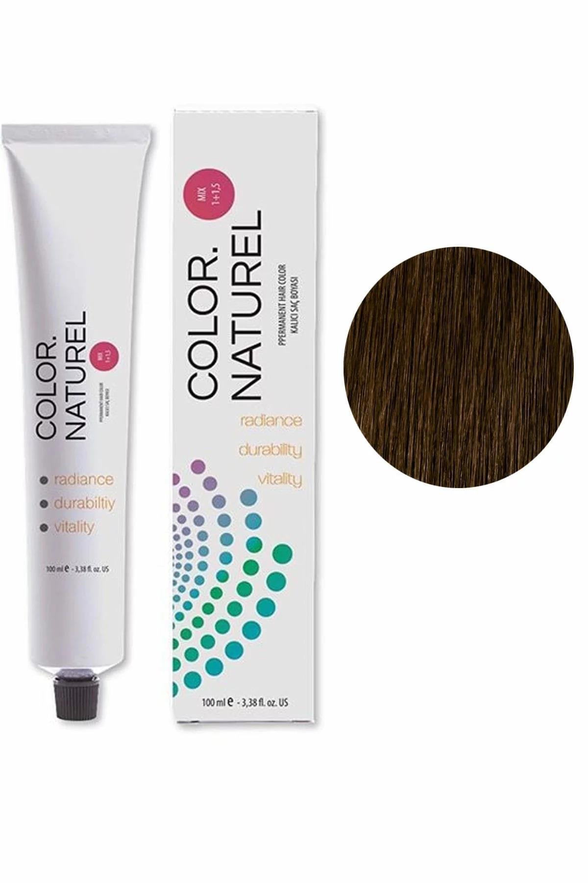 Color Naturel 4.77 Acı Çikolata Krem Saç Boyası 100 ml