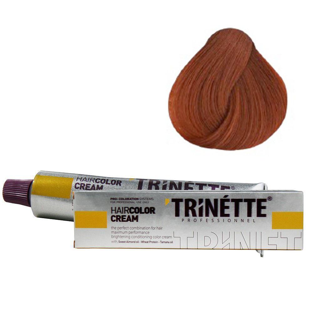Trinette 6.44 Yoğun Koyu Kumral Bakır Krem Saç Boyası 60 ml