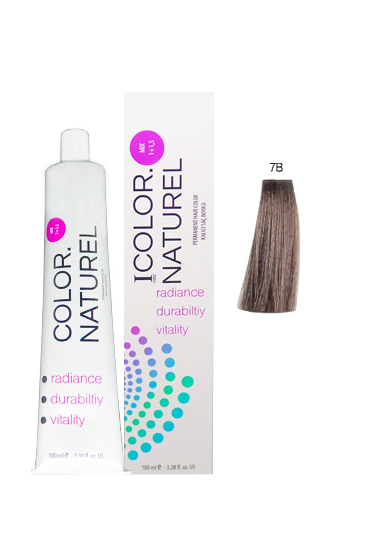 Color Naturel 7B Koyu Bej Krem Saç Boyası 100 ml