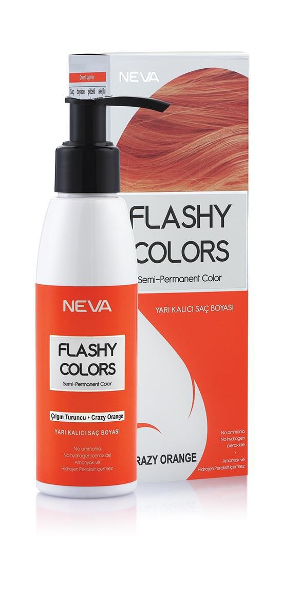 Nevacolor Çılgın Turuncu Krem Saç Boyası 100 ml