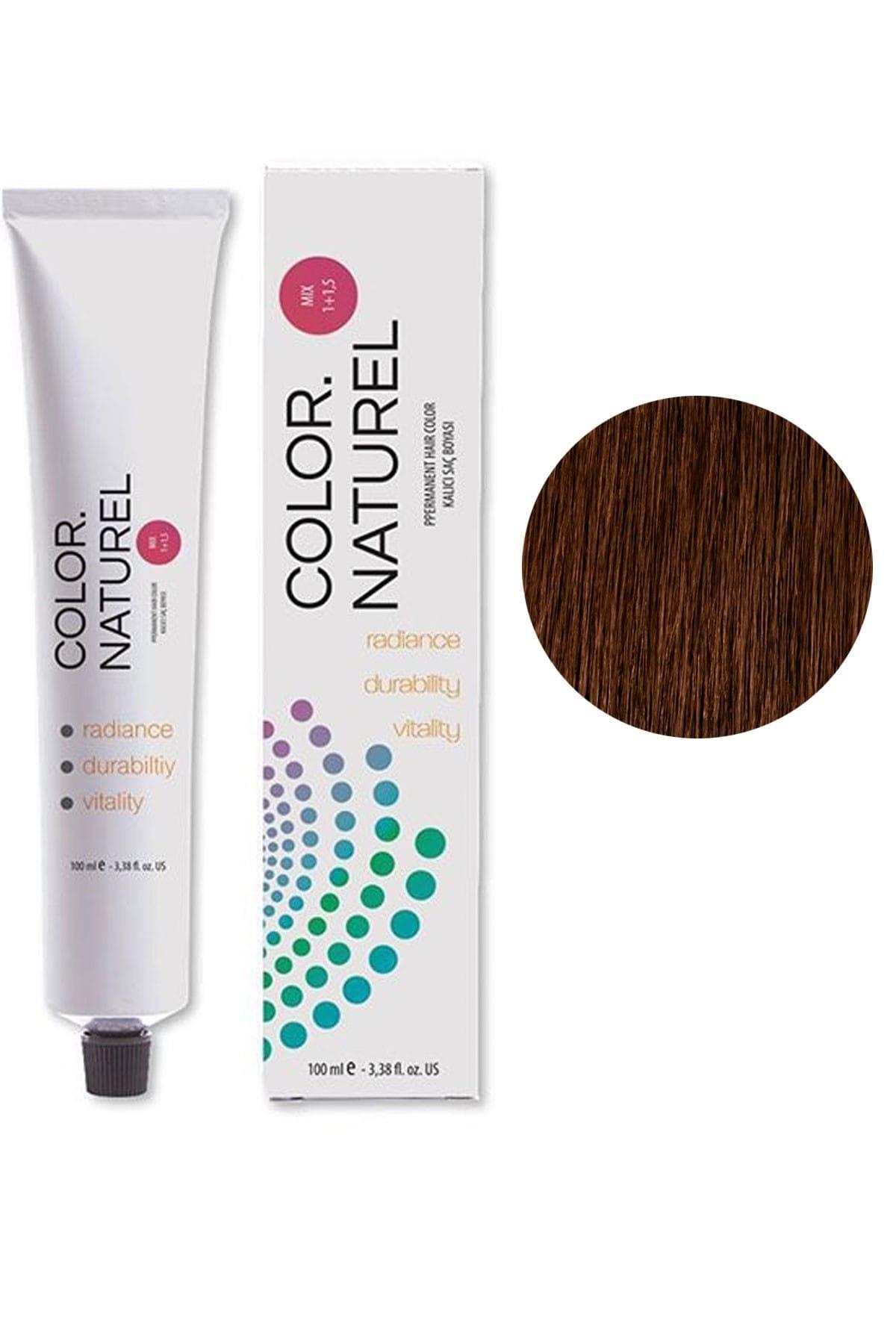 Color Naturel 7.75 Açık Sıcak Kahve Krem Saç Boyası 100 ml