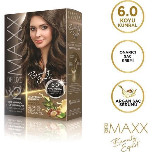 Maxx 6.0 Koyu Kumral Krem Saç Boyası