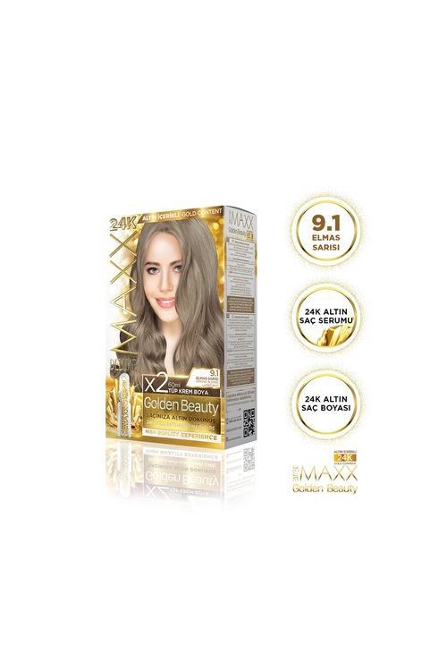 Maxx 9.1 Elmas Sarısı Krem Saç Boyası