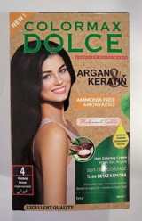 Colormax 4 Kestane Amonyaksız Krem Saç Boyası 60 ml