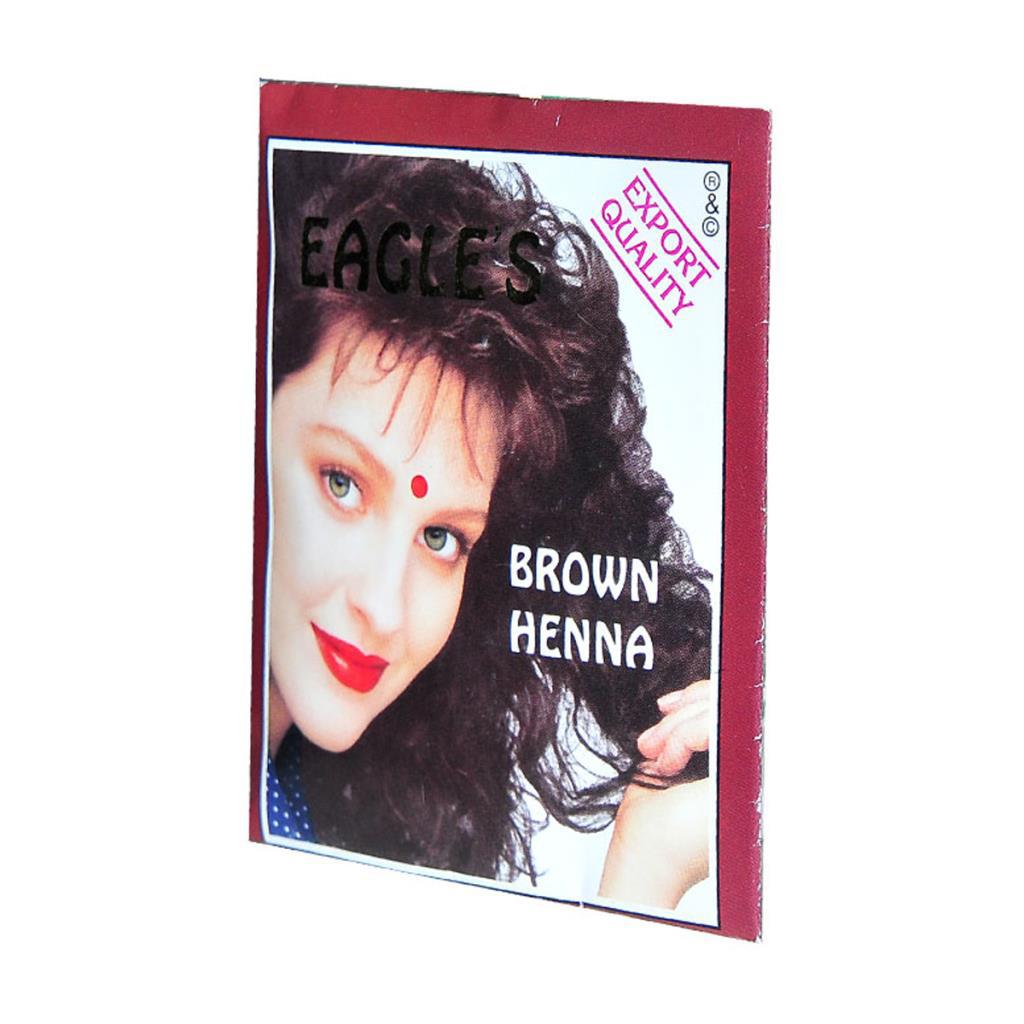 Eagles Brown Henna Amonyaksız Toz Saç Boyası 10 gr