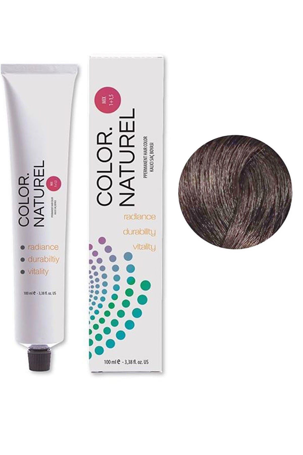 Color Naturel 6.1 Küllü Koyu Kumral Krem Saç Boyası 100 ml