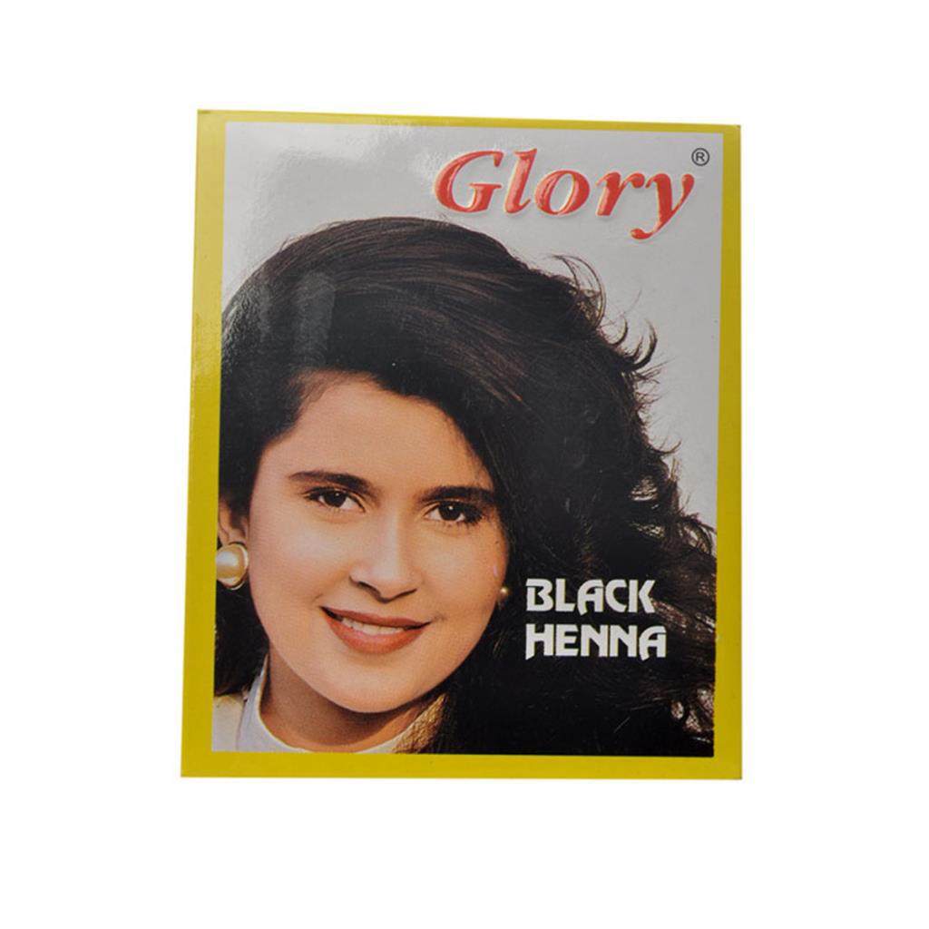 Glory Black Henna Organik Toz Saç Boyası 10 gr