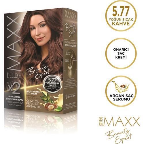 Maxx 5.77 Yoğun Sıcak Kahve Krem Saç Boyası