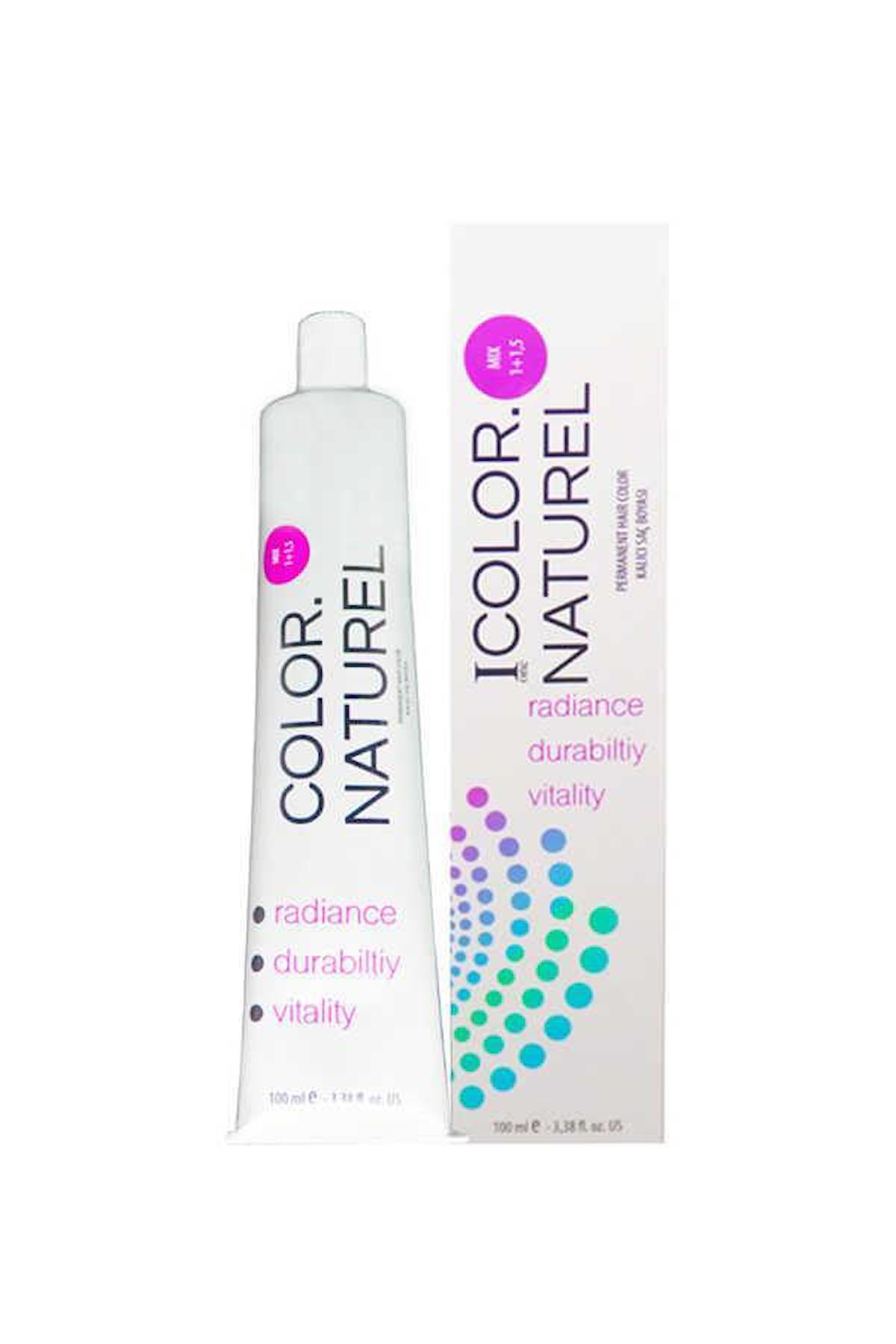 Color Naturel 8.011 Doğal Yoğun Küllü Açık Kumral Krem Saç Boyası 100 ml