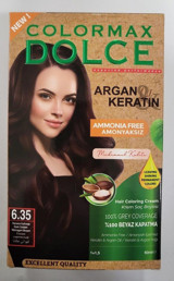 Colorx 6.35 Havana Kahvesi Amonyaksız Krem Saç Boyası 60 ml