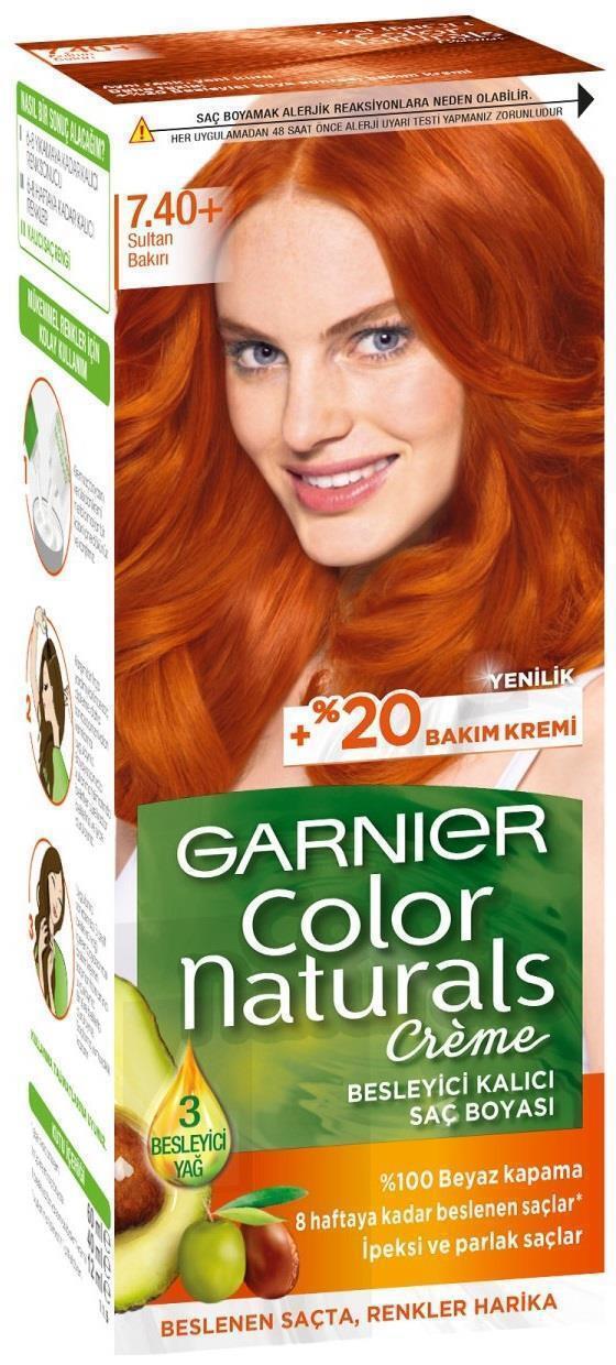 Garnier 7.40 Sultan Bakırı Krem Saç Boyası 112 ml